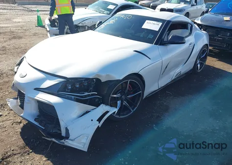 2022 Toyota Gr Supra 3.0 Premium из США, поврежденный, VIN WZ1DB0C0XNW052278
